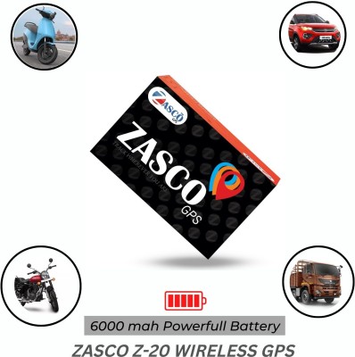 ZASCO Z20 Magnetic Tracker with 60000Mah Battery + 15 Days Backup| Voice Surveillance GPS Device(Black)