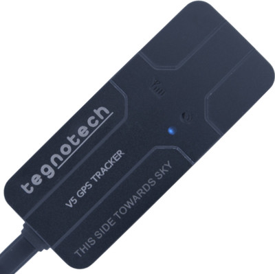 Tegnotech V_5 GPS Tracker Remote Engine Cut off / Battery Protection/ Stable Network Function GPS Device GPS Device(4 Maps, Black)
