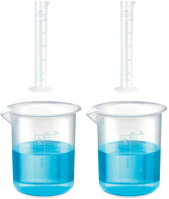 Bello 550 ml Low Form Beaker(Pack of 4)