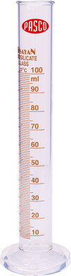 Pasco Borosilicate Glass Measuring Cylinder 500ML Borosilicate Glass Graduated Cylinder(500 ml)