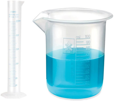 Bello 350 ml Low Form Beaker(Pack of 2)