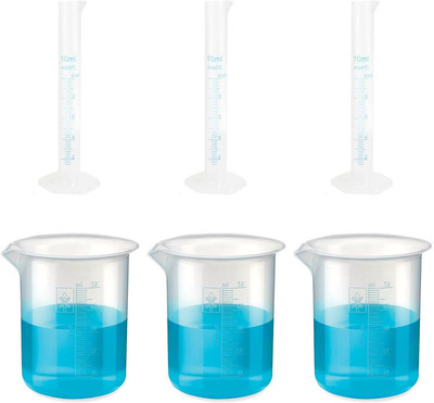 Bello 180 ml Low Form Beaker(Pack of 6)