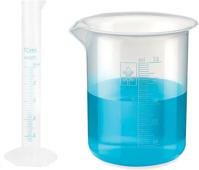 Bello 60 ml Low Form Beaker(Pack of 2)
