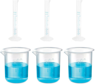 Bello 105 ml Low Form Beaker(Pack of 6)