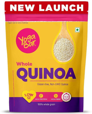 Yogabar Quinoa, Gluten Free, Alternative to Rice & Wheat | High Iron & Fibre Quinoa(1 kg)