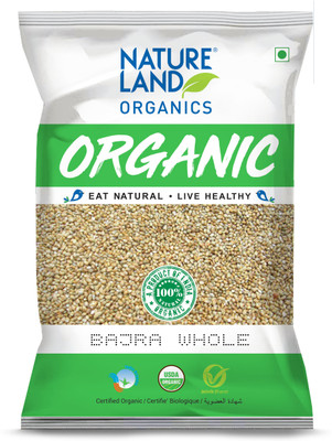 Natureland Organics NL-Bajra Whole Pearl Millet(1000 g)
