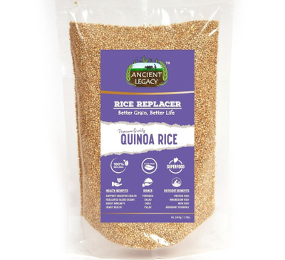 ANCIENT LEGACY Organic Quinoa | Diabetic & Weight Loss Freindly | Low Glycemic Index Quinoa(1 kg)
