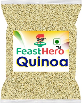 Feasthero Best Quality White Quinoa Seeds for Weight loss Management 2Kg (Packing) Quinoa(2 kg)