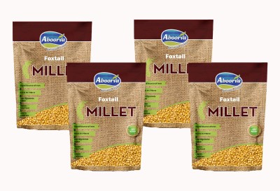 ABOORVA Thinai Foxtail Millet(2 kg, Pack of 4)