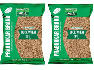 Prabhakar Brand Buckwheat/Kuttu Giri/Sattu|Healthy Wheat|High Protein,Iron,Zinc & Fiber Whole Wheat(2 kg)