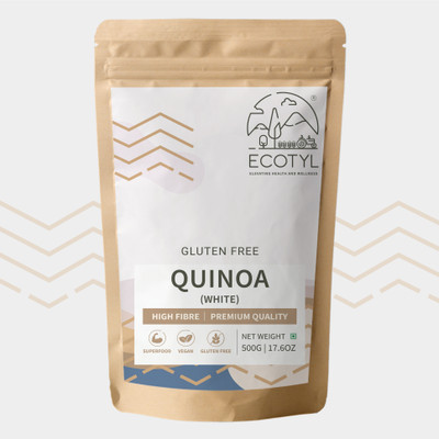 Ecotyl Organic Quinoa (White) | Gluten Free White Quinoa Seeds(500 g)