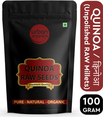 Urban Organic Organic Quinoa Seeds 100g | Gluten-Free | High Protein & Fiber Quinoa(0.1 kg)