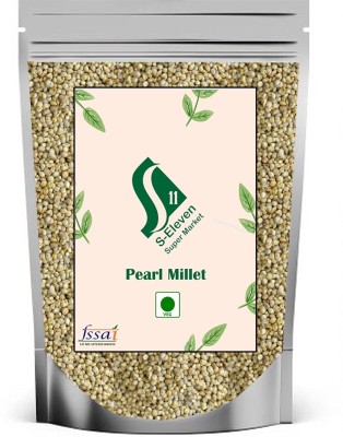 S Eleven Super Market Whole Bajra/Pearl Millet/Desi Bajra Grain(Sajje/Kambu/Pindi/Sajjalu) Pearl Millet(1 kg)