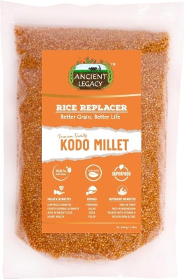 ANCIENT LEGACY Kodo Millet-Rice Replacement|Low GI, High Fiber, Gluten-Free|Ideal for Diabetics Kodo Millet(0.5 kg)