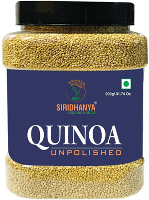 SIRIDHANYA Organic Quinoa | Glutn Free | Diet Food for Weight Loss Quinoa | high in Protein Quinoa(900 g)