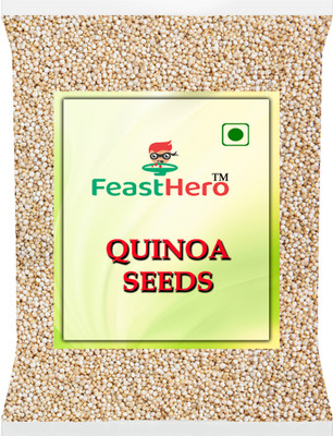Feasthero Best Quality White Quinoa Seeds for Weight loss Management 250g (Packing) Quinoa(250 g)