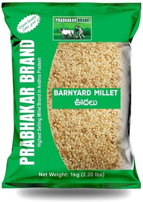 Prabhakar Brand Barnyard Millet Low-GI Gluten-FreeHigh Fiber Ideal Weight Loss Barnyard Millet Barnyard Millet(1 kg)