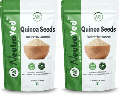 NeutraVed Quinoa Seeds for Weight loss Management | Diet Food | High Protien Gluten Free Quinoa(700 g, Pack of 2)