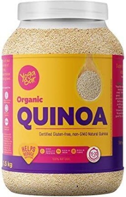 Yogabar Organic Quinoa | Gluten Free | Diet Food for Weight Loss Quinoa(1 kg)