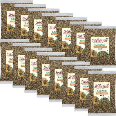 siridhanyalu Black Wheat Grain (15Kg) Whole Wheat(15 kg, Pack of 15)