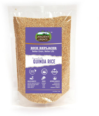 ANCIENT LEGACY QUINOA RICE Gluten Free, High Protein & Fibre pack of 2 Quinoa(1 kg)