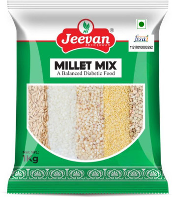 Jeevan Millet Mix, A Balanced Diabetic Food, Cashew Nuts, Uzhunnu, Almond Mixed Millet(1 kg)
