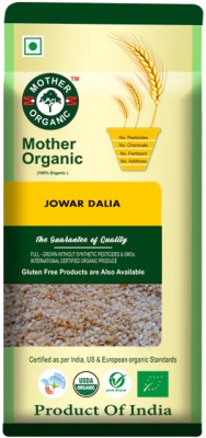 Mother Organic Jowar Dalia Jonna ka Daliya Rich/immunity builder Broken Wheat(500 g)