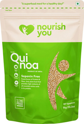 Nourish You for Weight Loss Mgmt, Glutten Free, High Protein & Fibre Quinoa(1 kg)