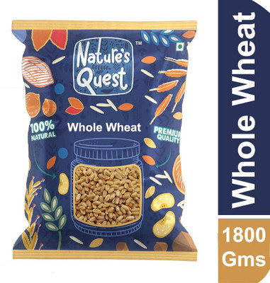 Nature’s Quest Whole Wheat 1800Gms|Gehu|Wheat|Gehu|kothumai|gehoon|geatamp|godhi|gama|kanaka Whole Wheat(1.8 kg)