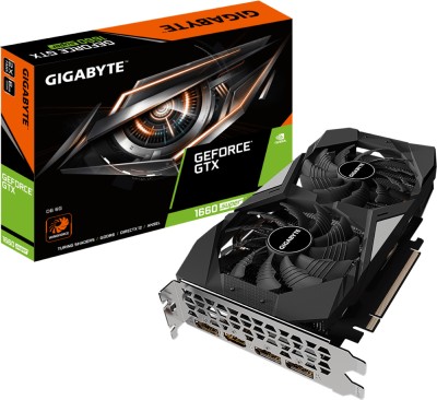 GIGABYTE NVIDIA 1660 Super 6 GB GDDR6 Graphics Card(Black)