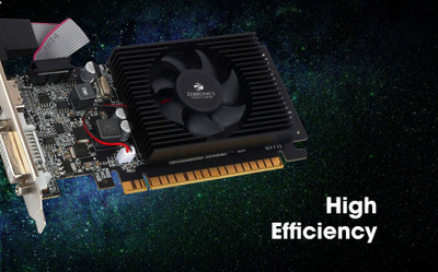 Pinacle ZEB-GT610 GDDR3 2 GB NVIDIA Chipset 64 bit 1000 MHz Graphics Card