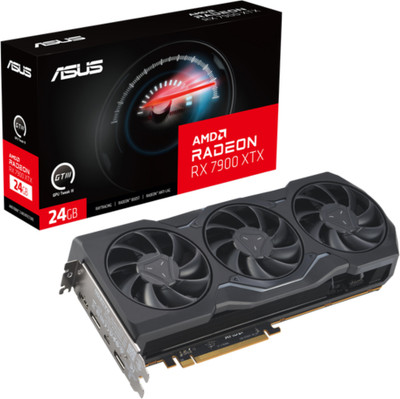ASUS TUF-RX7900XTX-O24G-GAMING GDDR6 24 GB AMD/ATI Chipset 384 bit 2500 MHz Graphics Card(Black)