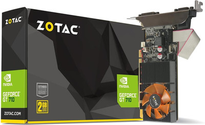 asd GT710 2 GB GDDR3 2 GB NVIDIA Chipset 128 bit 14 MHz Graphics Card
