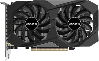 GIGABYTE NVIDIA GV-N3050WF2OC-6GD GeForce RTX 3050 WINDFORCE OC 6 GB GDDR6 Graphics Card(Black)