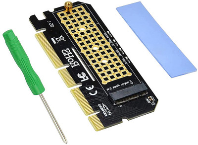 Verilux NVME Adapter PCIe x16 with Gel Pad, M.2 NVME or AHCI SSD to PCIE 3.0 Adapter Card for Key M 2230, 2242, 2260, 2280 Size M.2 SSD, Support PCIe x4 x8 x16 Slot GDDR5 256 MB NVIDIA Chipset 128 bit 612 MHz Graphics Card(Yellow)