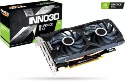 INNO NVIDIA GEFORCE GTX 1660 Super Twin X2 6 GB GDDR6 Graphics Card(Black)