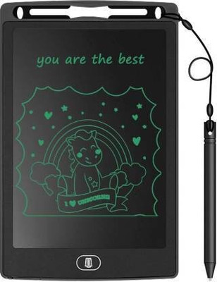 BRIJWASI ONE KEY ERASER WRITTING PAD 8.5 inch LCD Writing Pad Tablet of Environmental Protection and Drawing Board, Notepad for Kids, LCD Draft Pad Smart eWriter for Home, School and Office (Black) 7 x 9 inch Graphics Tablet Connectivity - Modem(Black) BRIJWASI ONE KEY ERASER WRITTING PAD 8.5 inch LCD Writing Pad Tablet of Environmental Protection and Drawing Board, Notepad for Kids, LCD Draft Pad Smart eWriter for Home, School and Office (Black) 7 x 9 inch Graphics Tablet Connectivity - Modem(Black)