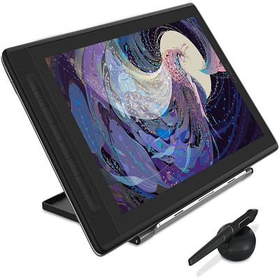 HUION GT1602 Kamvas Pro 16 2.5K QHD 15.6 x 8 inch Graphics Tablet Connectivity - USB(Black)