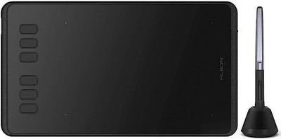 HUION H640P INSPIROY 6.3 x 3.9 inch Graphics Tablet Connectivity - USB(Black)