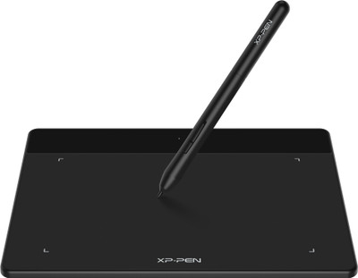 XP Pen Deco Fun S 8192 Levels Pressure Sensitivity 6.3 x 4 inch Graphics Tablet Connectivity - USB(Black)
