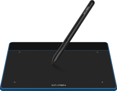 XP Pen Deco Fun S 8192 Levels Pressure Sensitivity 6.3 x 4 inch Graphics Tablet Connectivity - USB(Blue)