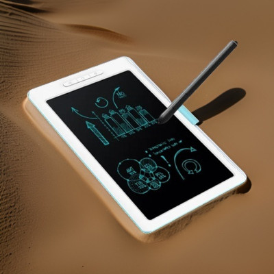 Clairbell K03_Writing tab 8.5 Inch LCD Doodle Board: Reusable Drawing Tablet for Kids 8.5 x 4.5 inch Graphics Tablet Connectivity - Wireless(Black)