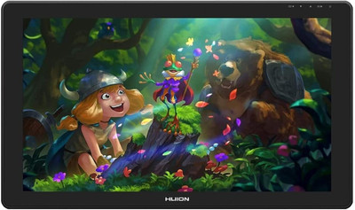 HUION RDS-220 KAMVAS Pen Display 21.5 x 12.7 inch Graphics Tablet Connectivity - USB(Black)