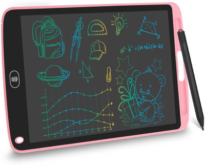 Clairbell V00_Writing tab 8.5 Inch LCD Doodle Board: Reusable Drawing Tablet for Kids 8.5 x 4.5 inch Graphics Tablet Connectivity - Wireless(Black)