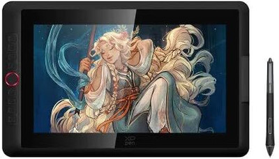 XP Pen Artist 15.6 Pro V2 13.54 x 7.62 inch Graphics Tablet Connectivity - USB(Black)