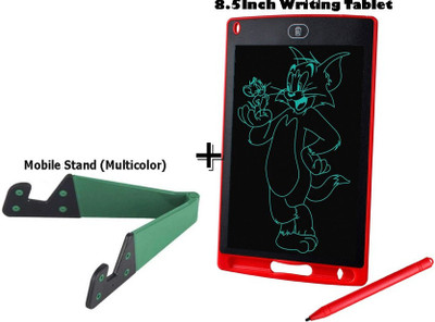 POZUB LCD Writing Pad Graphic Drawing Tablet Slate Learning toy Board Digital Notepad E-Slate Re-Writable LCD Writing Pad Tablet for Drawing,Playing,Handwriting Board 8.5 x 7 inch Graphics Tablet Connectivity - Wireless(Black)