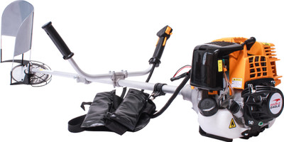 Sharp Garuda Brush Cutter Machine|32CC 4Stroke Sidepack|Shoulder type Fuel Grass Trimmer(Manual Feed)