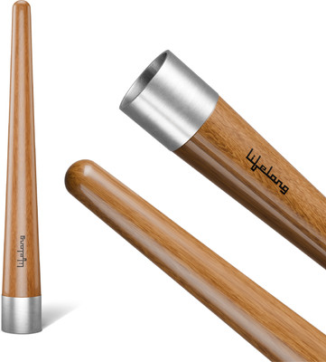 Lifelong Grip Cone for Cricket Bats| Ergonomic Wooden Grip| Grip Tool for All Bat Sizes(Brown, Pack of 1)