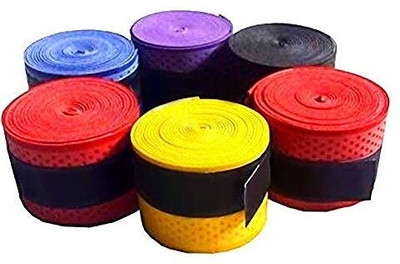 JRYU Overgrip Badminton Racket Grip Smooth Tacky(Pack of 6)