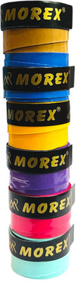 THE MORNING PLAY MOREX Pickleball Paddle Grip Multicolor AntiSlip Pickleball Racket Grip(Multicolor, Pack of 6)